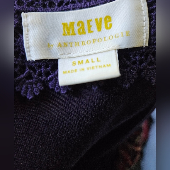 MAEVE by ANTHROPOLOGIE Paisley Belted Dress - Picture 4 of 4